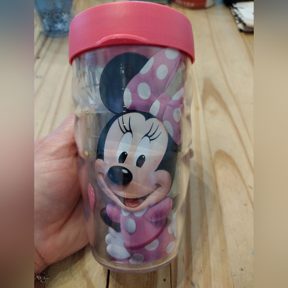 Minnie Mouse Tervis Tumbler with Pink Lid